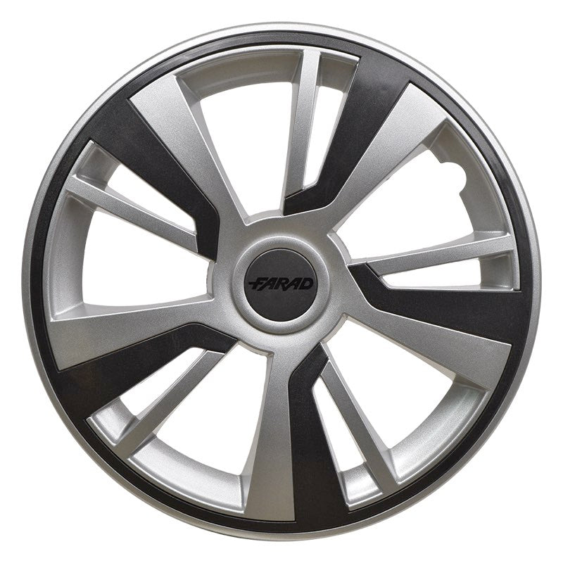 Set 4 Copricerchi Farad bicolor 243 Grey Premontata