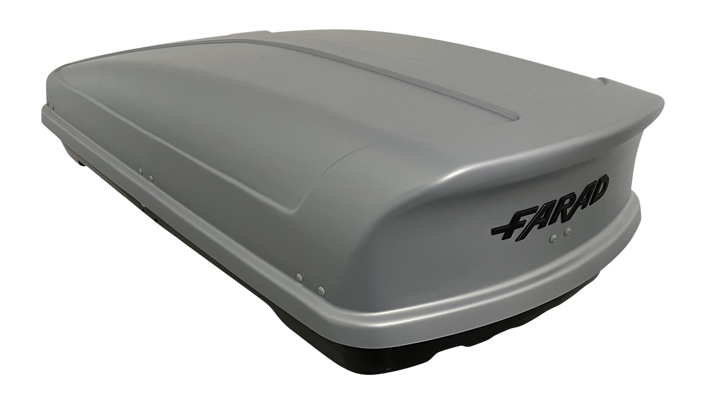 Box Da Tetto Farad Koral Grigio Metallizzato 400L 1-94731 N/23