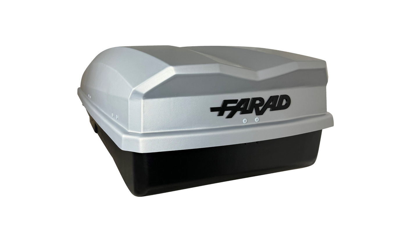 Box Da Tetto Farad Raya Grigio Goffrato 480L 1-94931 N/25