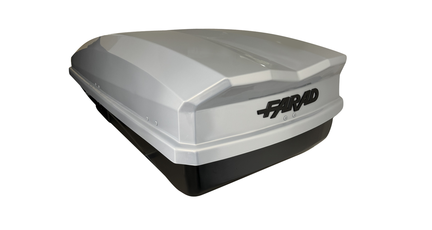 Box Da Tetto Farad Raya Grigio Metallizzato 480L 1-94931 N/25