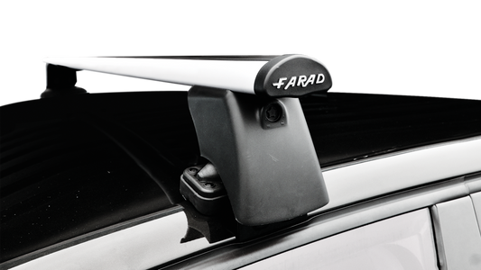 Barre Farad Iron 3 Long + Kit BS 76-2* per Citroen C1 dal 2005-2022 (3 porte) con Tetto Standard