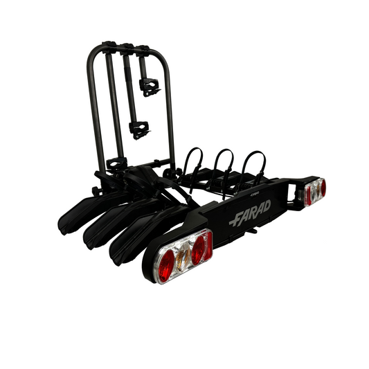 Portabici Da Gancio Traino Farad Nero Susa 1-90932-29 - 3 Bici