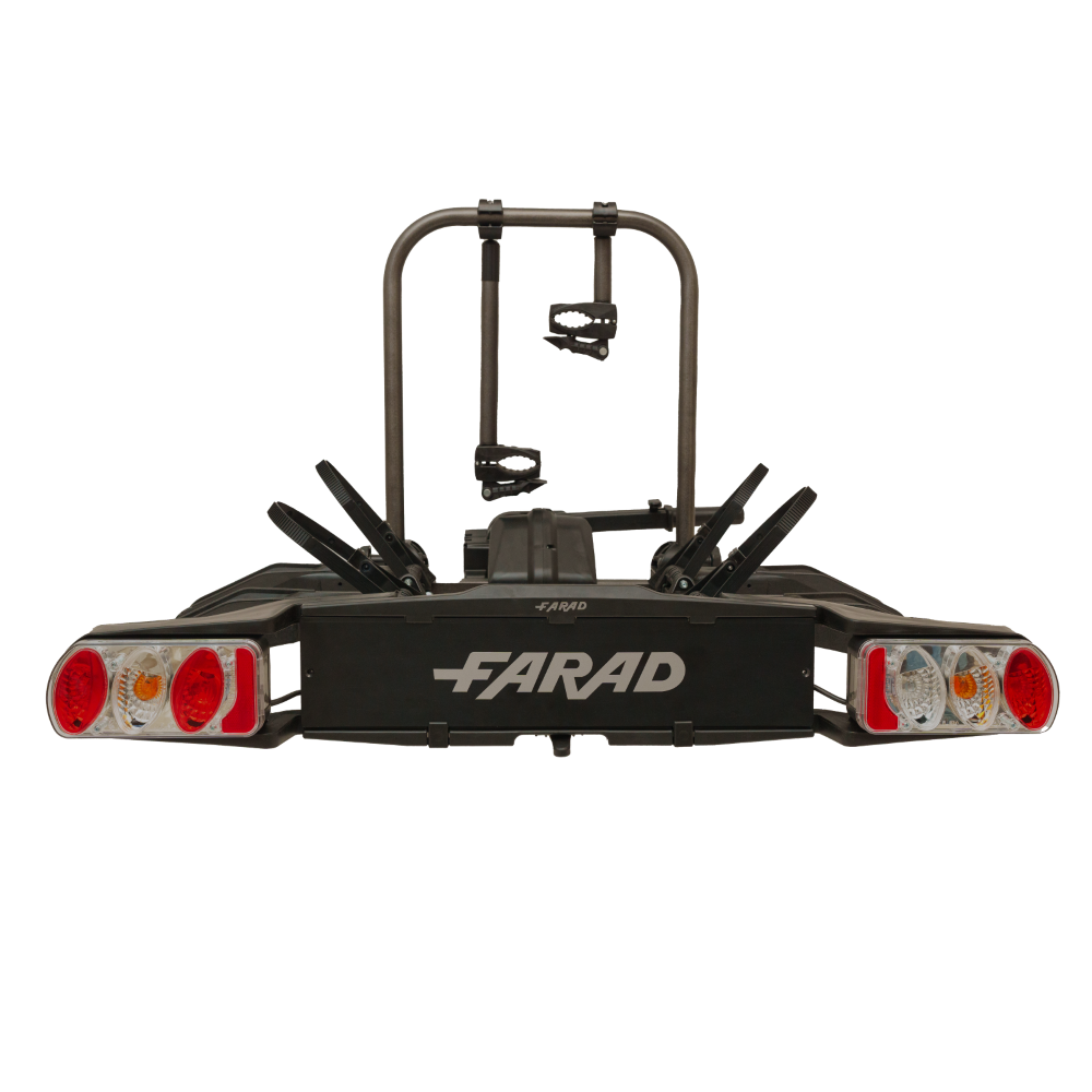 Portabici Da Gancio Traino Farad Nero Susa 1-90932-29 - 2 Bici