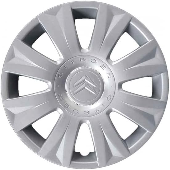 Set of 4 adaptable wheel trims - for CITROEN C3 Picasso - diameter 15"