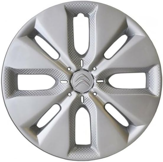 Set of 4 adaptable wheel trims - for CITROEN C3 - diameter 15"