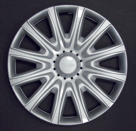 Kit di 4 copricerchi compatibili con FORD FIESTA (modello 2008 ->) - diametro 15"