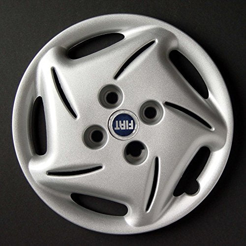 Kit di 4 copricerchi adattabili - per FIAT SEICENTO BRUSH (LOGO BLU) - diametro 13"