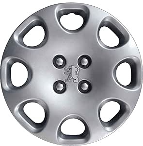 Kit di 4 copricerchi adattabili - per PEUGEOT Ranch - diametro 15"