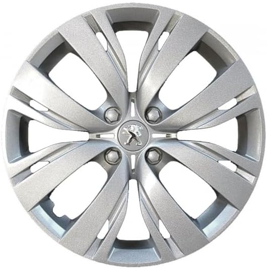 Kit di 4 copricerchi adattabili - per PEUGEOT 208 - diametro 15"