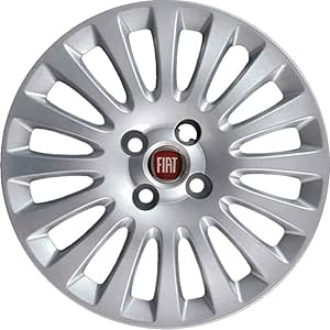 Kit di 4 copricerchi adattabili - per FIAT PUNTO EVO modello 2009 - diametro 15"