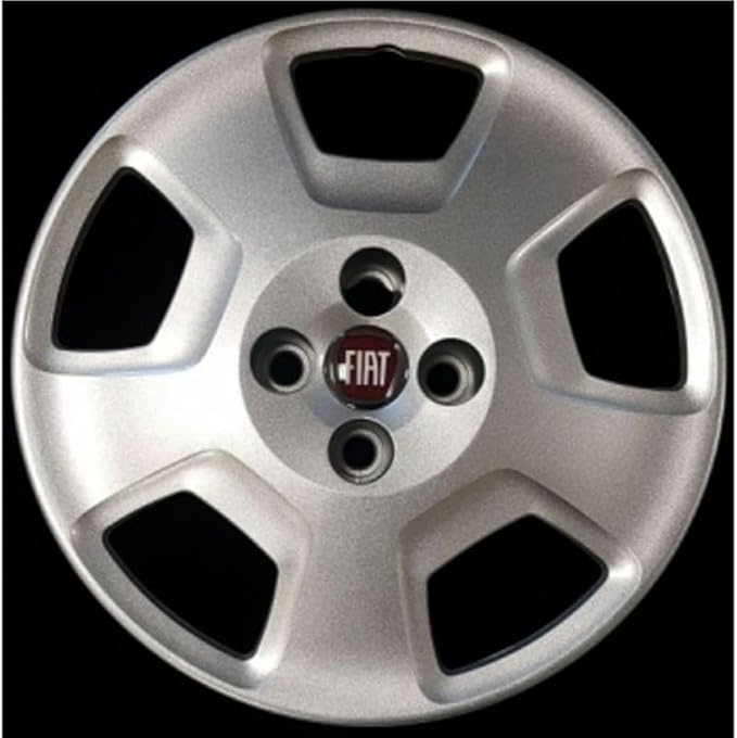 Kit di 4 copricerchi adattabili - per FIAT FIORINO modello 2016 - diametro 15"