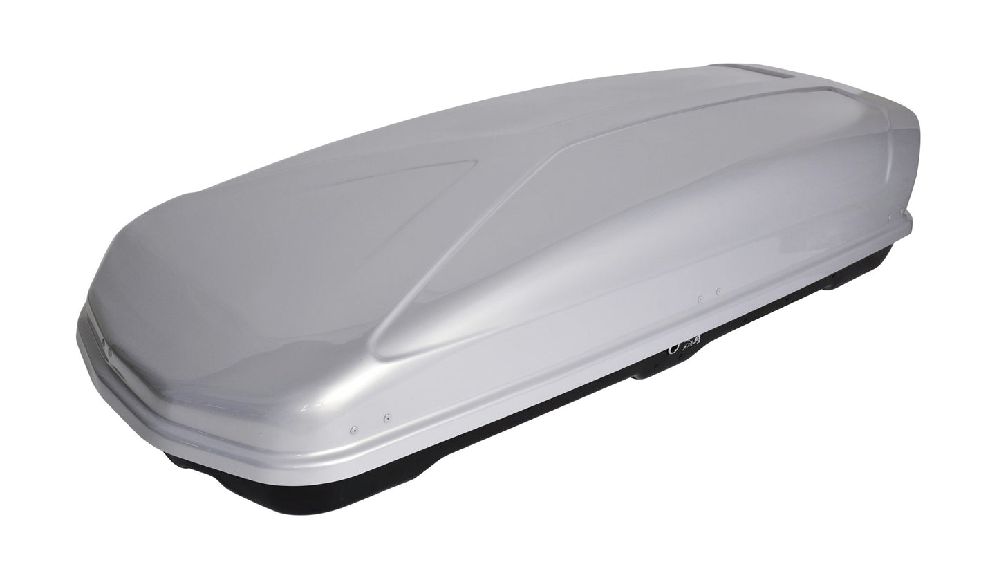 Box Da Tetto Farad Koral Grigio Metallizzato 400L 1-94731 N/23