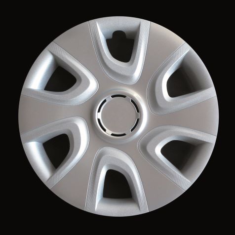 Kit di 4 copricerchi compatibili con RENAULT CLIO IV (modello 2010) - diametro 15"