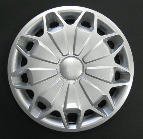 Kit di 4 copricerchi compatibili con FORD TRANSIT CUSTOM (modello 2013) - diametro 15"