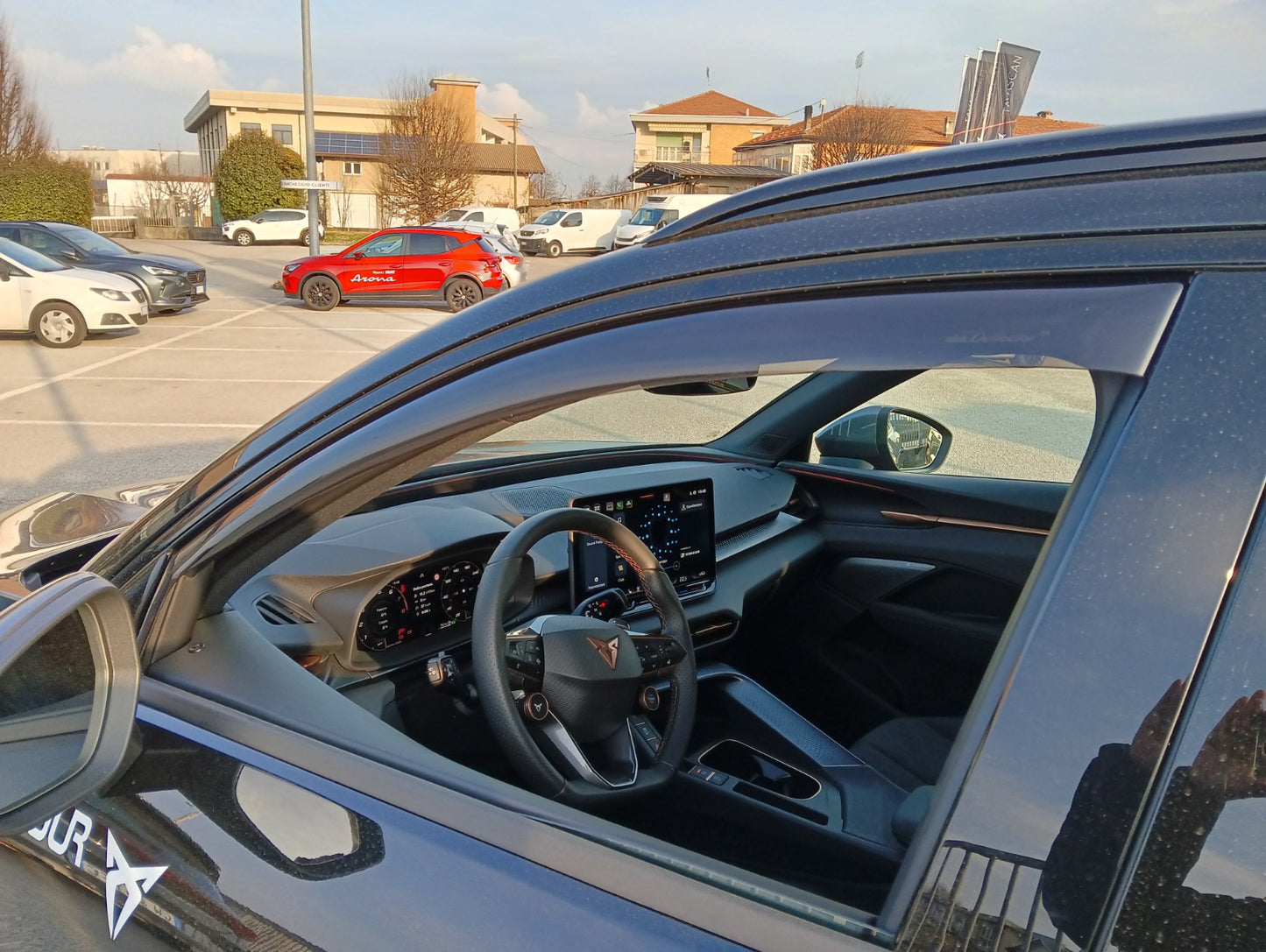 Kit deflettori Anteriori Farad Mini Deflector codice 13.009 M per Citroën - Modello: Jumpy 1994>2006 porte