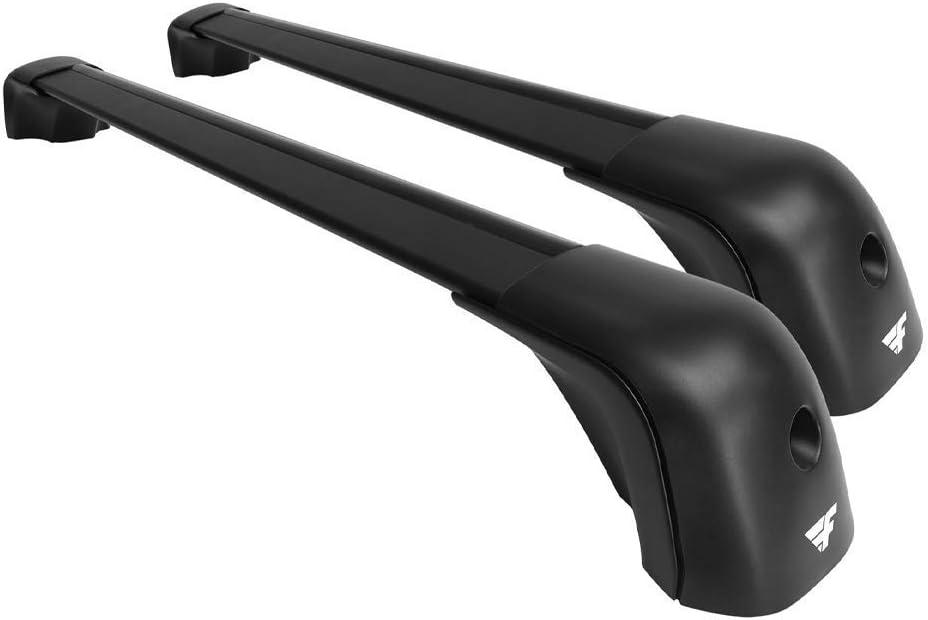 Barre Farad Compact 80-70 Black + Kit PR2 per Alfa Mito dal 2008-2018 (5 porte) con Tetto Standard