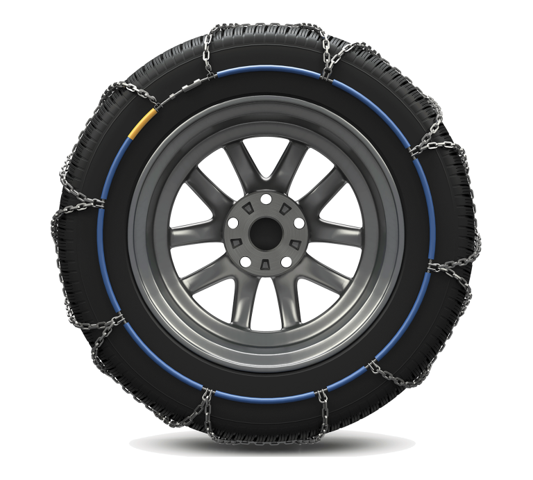 Catene da neve König CD-9 - Misura 155/80-12 - OMOLOGATE Ö-Norm V5117-EN 16662-1