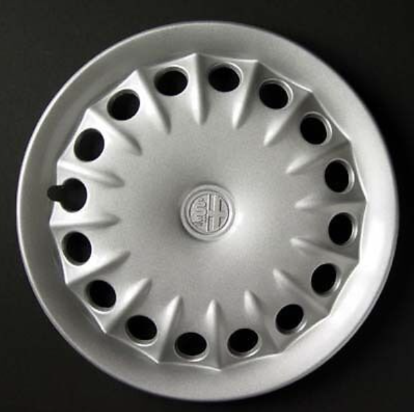 Kit di 4 copricerchi adattabili - per Alfa 146 - diametro 14"