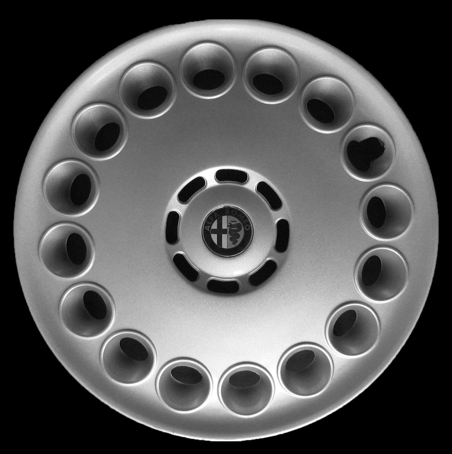 Kit di 4 copricerchi adattabili - per Alfa 156 - diametro 15"