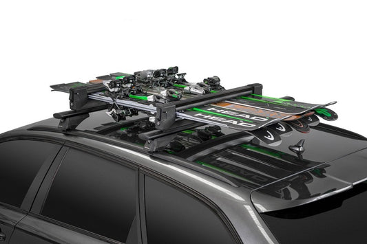 Portasci per barre da tetto Menabò - Modello YELO BLACK