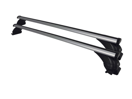 Barre Farad Aluminium 100cm + Kit HX2 + Kit Link per Volkswagen Cross Polo dal 2010> (5 porte) con Corrimano Basso