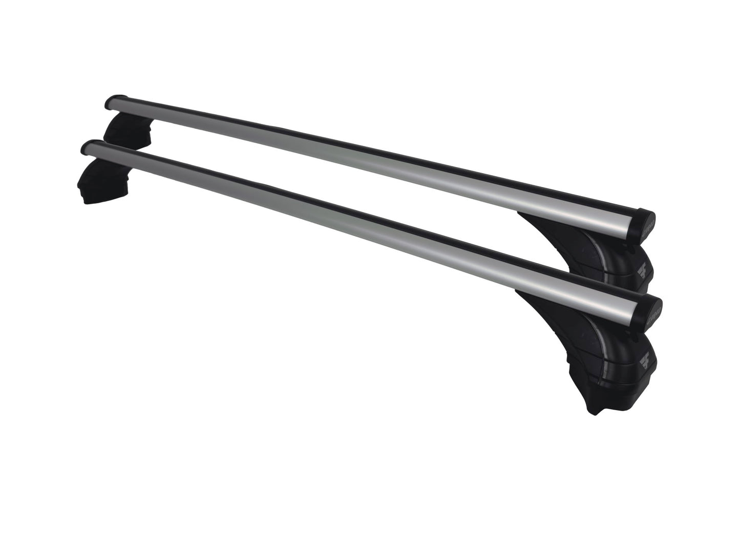 Barre Farad Aluminium 120cm + Kit PR15 + Kit Link per Audi Q7 dal 2015> (5 porte) con Corrimano Basso