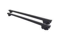 Barre Farad Aerodynamic Black 120cm + Kit SM 02 per Peugeot 1007 dal 2005-2009> (5 porte) con Corrimano Alto