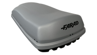 Box Da Tetto Farad Marlin Grigio Goffrato 530L 1-92431 N/11