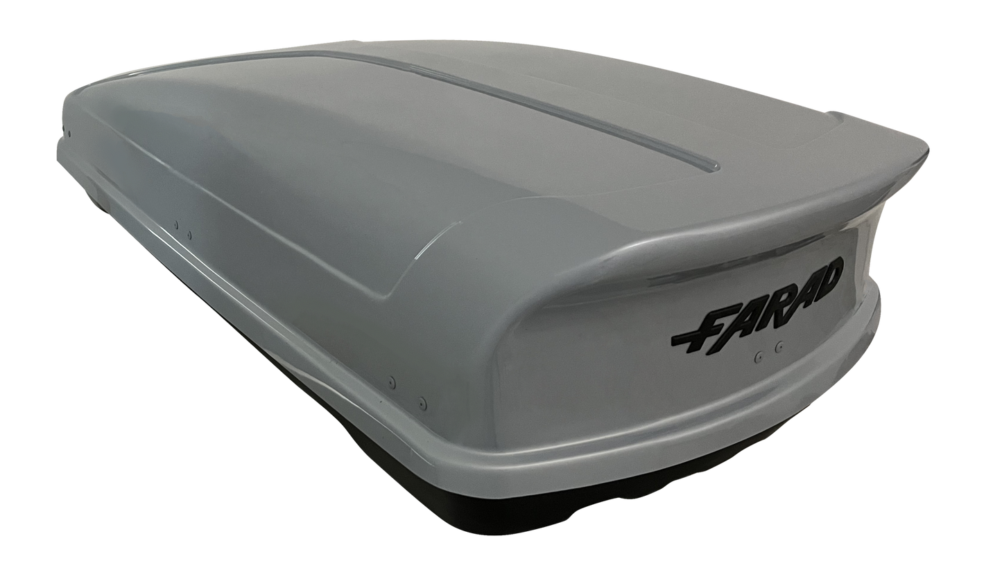 Box Da Tetto Farad Koral Grigio Metallizzato 480L 1-94131 N/20