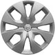 Kit di 4 copricerchi adattabili - per CITROEN C3 Picasso - diametro 16" - con logo cromato