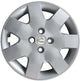 Kit di 4 copricerchi adattabili - per NISSAN MICRA (LOGO CROMATO) - diametro 15"