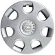 Kit di 4 copricerchi adattabili - per OPEL AGILA modello 2008 -> (LOGO CROMATO) - diametro 14"