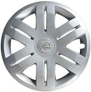 Kit di 4 copricerchi adattabili - per OPEL MOVANO (vecchio e nuovo modello) (LOGO CROMATO) - diametro 16"