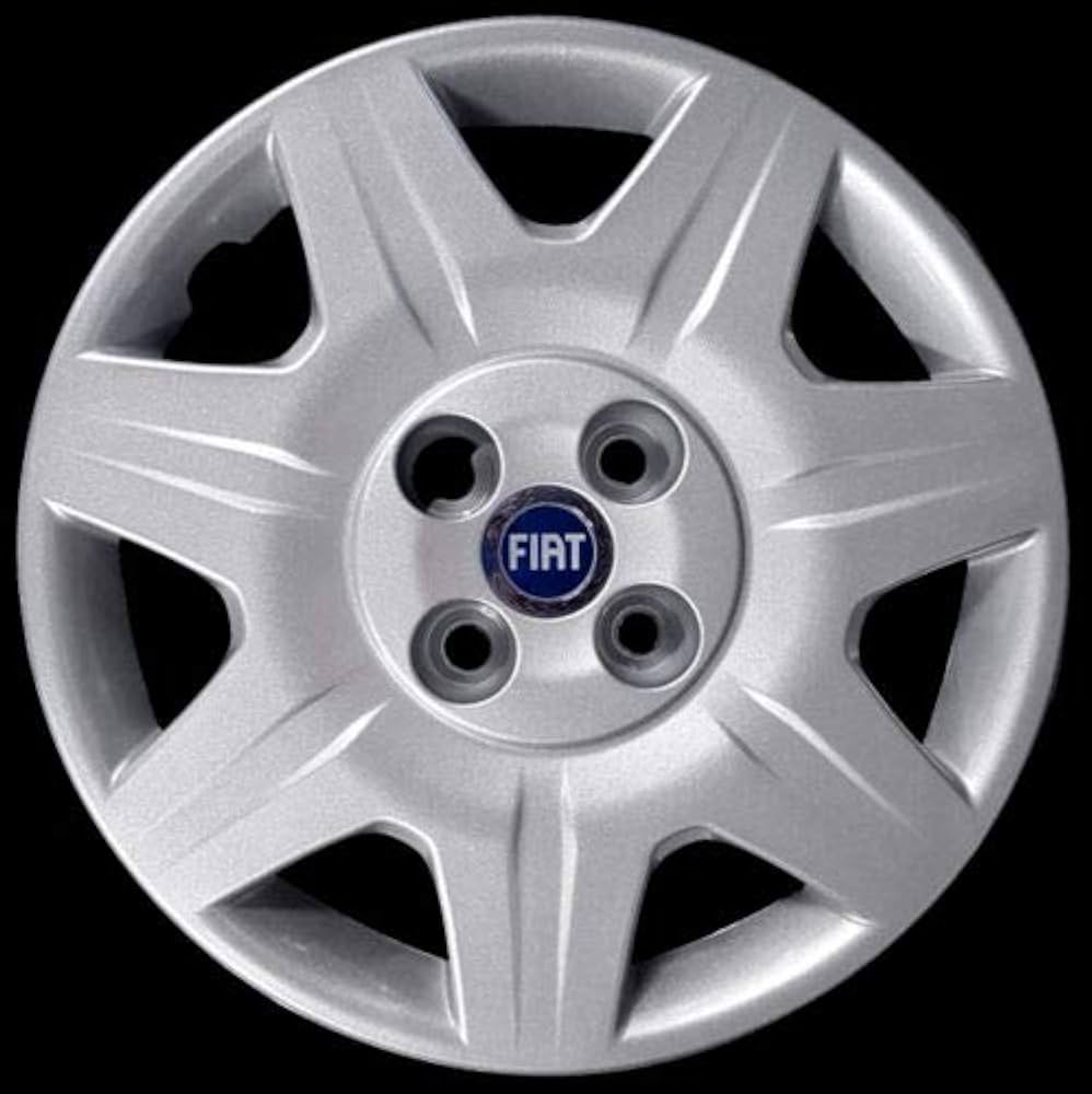 Kit di 4 copricerchi adattabili - per FIAT PUNTO Dynamic (seconda serie) Restyling '03 - diametro 14"