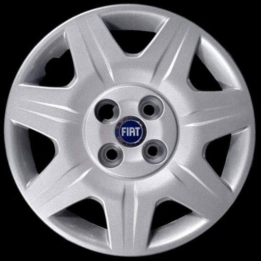 Kit di 4 copricerchi adattabili - per FIAT PUNTO Dynamic (seconda serie) Restyling '03 - diametro 14"