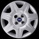 Kit di 4 copricerchi adattabili - per FIAT PUNTO Dynamic (seconda serie) Restyling '03 - diametro 14"