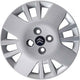 Set of 4 adaptable wheel trims - for CITROEN NEMO - 14" diameter - with chrome logo