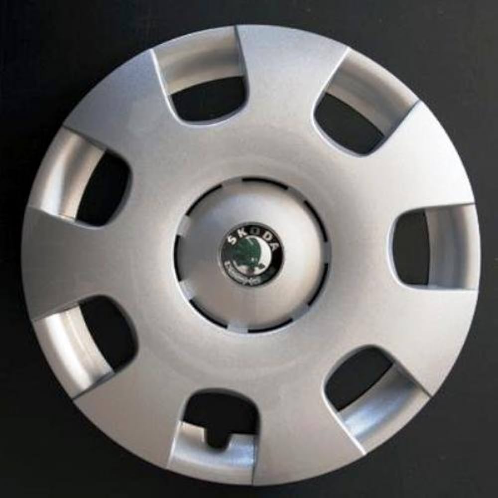 Kit di 4 copricerchi adattabili - per SKODA FABIA - diametro 14"