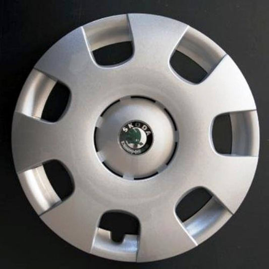 Kit di 4 copricerchi adattabili - per SKODA FABIA - diametro 14"