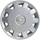 Kit di 4 copricerchi adattabili - per OPEL AGILA (LOGO CROMATO) - diametro 14"