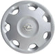 Kit di 4 copricerchi adattabili - per OPEL CORSA Base (LOGO CROMATO) - diametro 14"