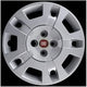 Kit di 4 copricerchi adattabili - per FIAT IDEA (LOGO ROSSO) - diametro 15"