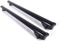 Barre portatutto BM + IRON5 in acciaio compatibili con BMW iX3 (NA5) dal 2025 in poi con corrimani bassi railing integrati