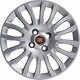 Kit di 4 copricerchi adattabili - per FIAT GRANDE PUNTO modello 2008 - diametro 15"