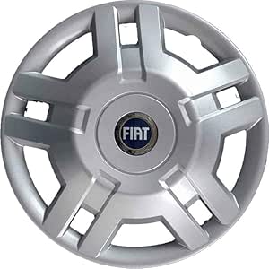 Kit di 4 copricerchi adattabili - per FIAT DUCATO modello 2009 (LOGO BLU) - diametro 15"
