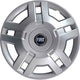 Kit di 4 copricerchi adattabili - per FIAT DUCATO modello 2009 (LOGO BLU) - diametro 15"