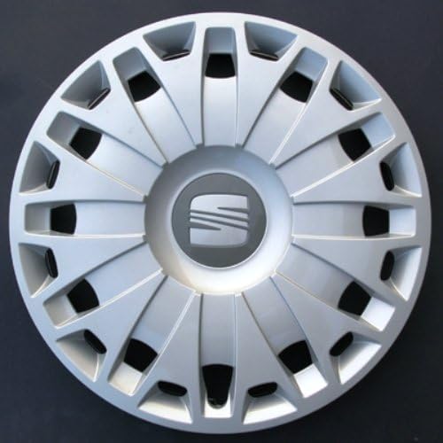 Kit di 4 copricerchi adattabili - per SEAT IBIZA (modello 2008 ->) - diametro 15"