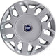 Kit di 4 copricerchi adattabili - per FIAT MULTIPLA Restyling modello 2004 (LOGO BLU)  - diametro 15"