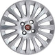 Kit di 4 copricerchi adattabili - per FIAT GRANDE PUNTOmodello 2009 - diametro 15"