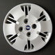 Kit di 4 copricerchi adattabili - per FIAT PANDA NEW Dynamic (LOGO BLU) - diametro 13"